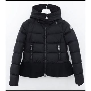 モンクレール(MONCLER)のモンクレール　NESEA ブラック　0サイズ(ダウンジャケット)