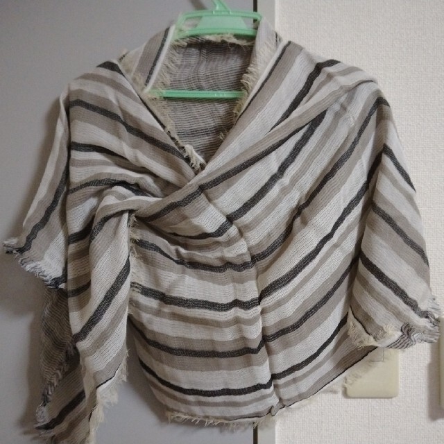 新品 ファリエロサルティ AURY 転写プリント カシミヤ混 大判ストール