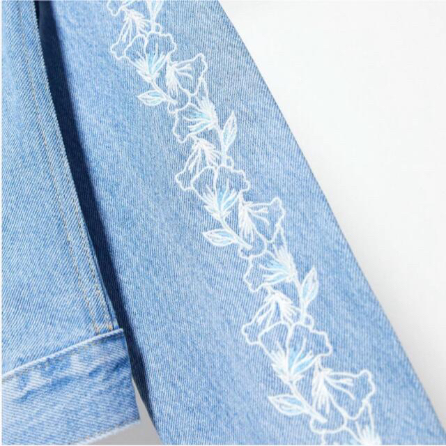 Levi's(リーバイス)の【海外】Levi‘s 刺繍 Gジャン デニムジャケット リーバイス ジャケット レディースのジャケット/アウター(Gジャン/デニムジャケット)の商品写真