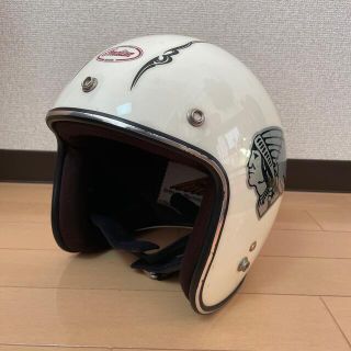 インディアン(Indian)のインディアンモーターサイクル ヘルメット  ジェットヘルメット ハーレー にも(ヘルメット/シールド)