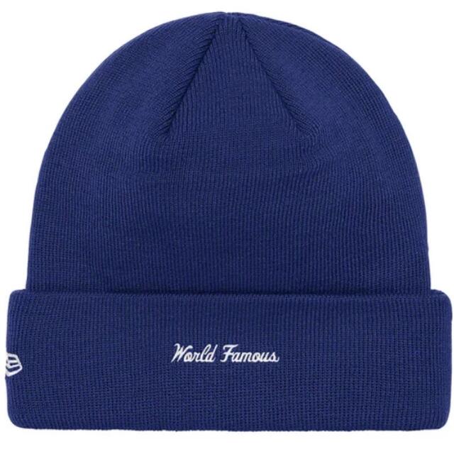 New Era Box Logo Beanie Navy