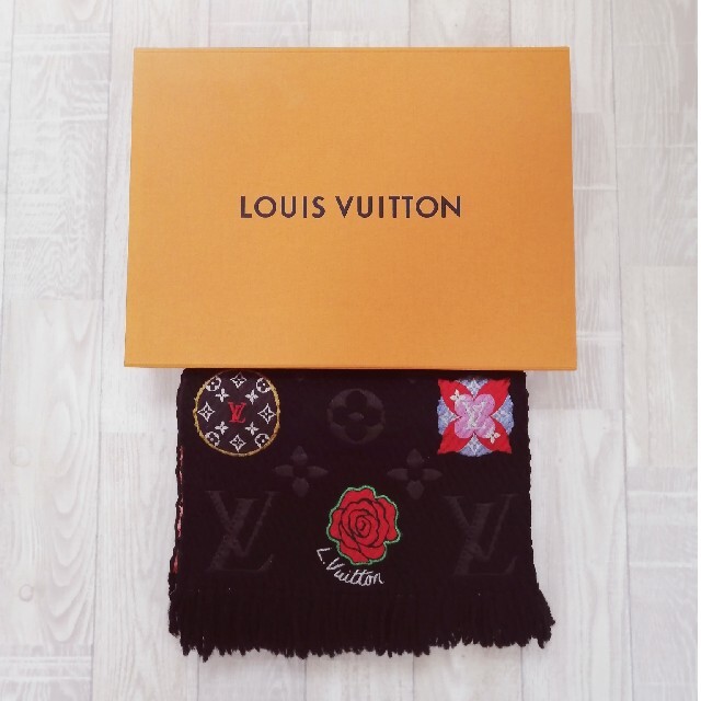【Louis Vuitton】ロゴマニア マフラーストリーズ　M71060