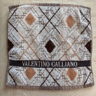 ヴァレンティノ(VALENTINO)のVALENTINO GALLIANO（ヴァレンティノ ガリアーノ）タオルハンカチ(ハンカチ)