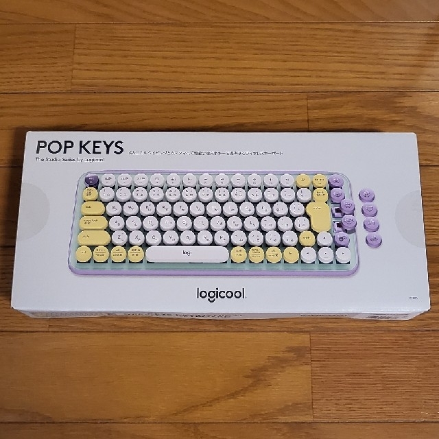 新品 Logicool POP Keys パープル ワイヤレスキーボード