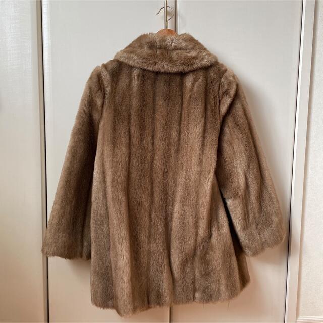 ショート丈 vintage ファーコート レディースのジャケット/アウター(毛皮/ファーコート)の商品写真