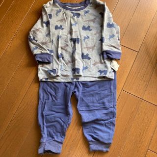 ユニクロ(UNIQLO)の3145様専用　ユニクロ　パジャマ　アニマル　リサラーソンセット　80(パジャマ)