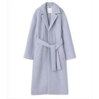 アダムエロぺ ロングコート(レディース)(ブルー・ネイビー/青色系)の