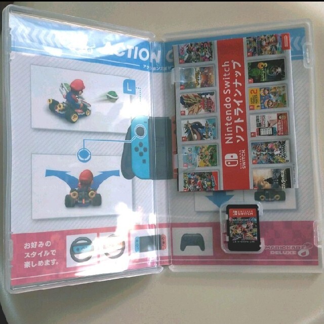 ほぼ新品 Switch ソフト マリオカート8 デラックス Mario Kart