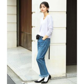 ビューティアンドユースユナイテッドアローズ(BEAUTY&YOUTH UNITED ARROWS)のBEAUTY&YOUTH カシミヤ混　手洗い可能ニット(ニット/セーター)