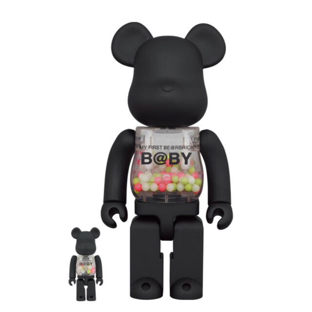 エンタメ/ホビーMY FIRST BE@RBRICK B@BY MATT BLACK 400