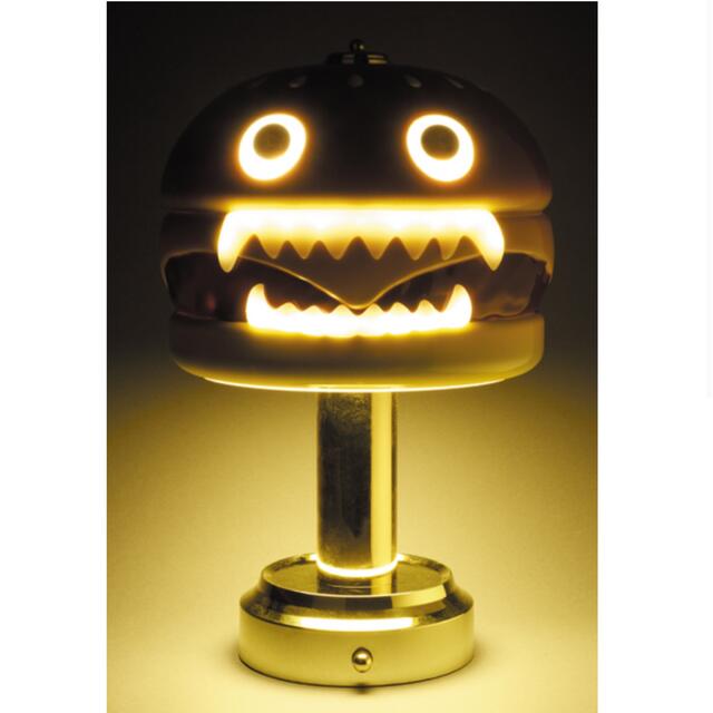 MEDICOM TOY(メディコムトイ)のUNDERCOVER HAMBURGER LAMP インテリア/住まい/日用品のライト/照明/LED(テーブルスタンド)の商品写真