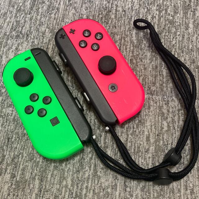 Nintendo Switch  Joy-Con ネオングリーン　ネオンピンク