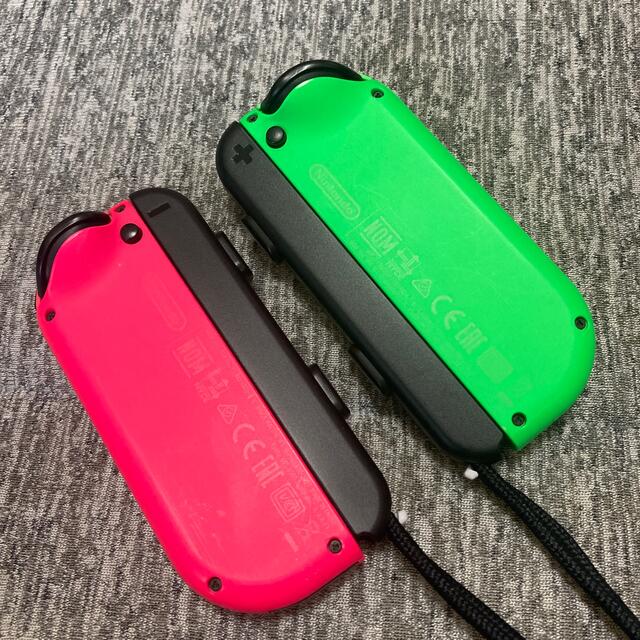 Nintendo Switch(ニンテンドースイッチ)のNintendo Switch  Joy-Con ネオングリーン　ネオンピンク エンタメ/ホビーのゲームソフト/ゲーム機本体(その他)の商品写真