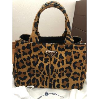 プラダ(PRADA)のプラダ　カナパ　レオパード(トートバッグ)