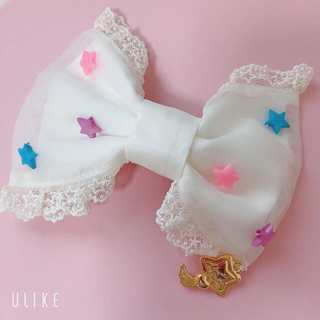 Angelic Pretty(アンジェリックプリティー)の【Angelic Pretty】クリィミーマミコラボ 魔法の天使バレッタ レディースのヘアアクセサリー(バレッタ/ヘアクリップ)の商品写真