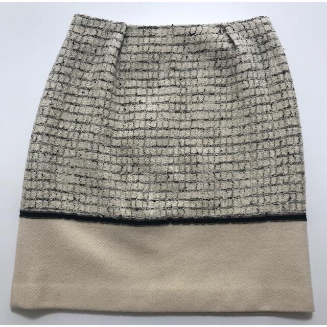 LAUTREAMONT(ロートレアモン)のLAUTREAMONT ロートレアモン スカート ベージュ 38 M レディースのスカート(ひざ丈スカート)の商品写真