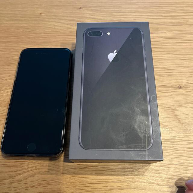 Apple iPhone8 Plus 64GB スペースグレイ MQ9K2J/ASpaceGray