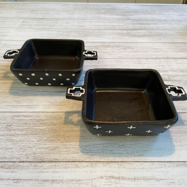 宇田令奈　グラタン皿　2個セット インテリア/住まい/日用品のキッチン/食器(食器)の商品写真