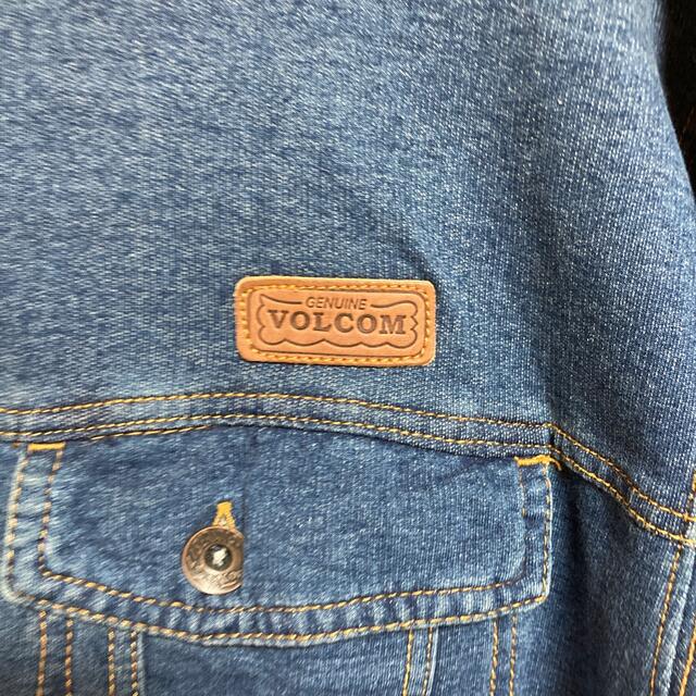 volcom(ボルコム)のボルコム　裏ボア　アウター　L メンズのジャケット/アウター(Gジャン/デニムジャケット)の商品写真