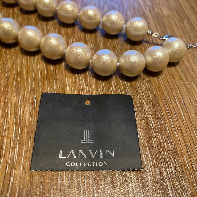 LANVIN COLLECTION(ランバンコレクション)のLANVIN ランバン　ネックレス　パール　 レディースのアクセサリー(ネックレス)の商品写真