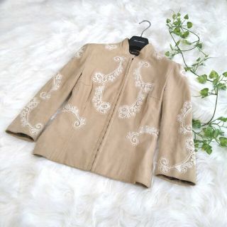 ドルチェ&ガッバーナ(DOLCE&GABBANA) ノーカラージャケット(レディース