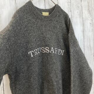 Trussardi - 【ユニセックス古着】TRUSSARDIトラサルディ 刺繍 
