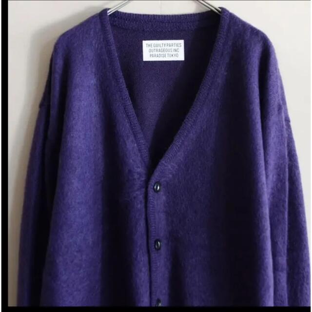 WACKO MARIA(ワコマリア)のWACKO MARIA MOHAIR KNIT CARDIGAN 21fw メンズのトップス(カーディガン)の商品写真