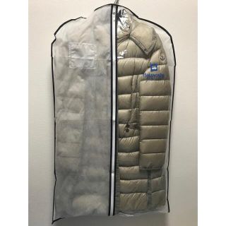 モンクレール(MONCLER)の正規保証　モンクレール　エルミンヌ　2 シャンパン　ベージュ　美品　保5001(ダウンコート)