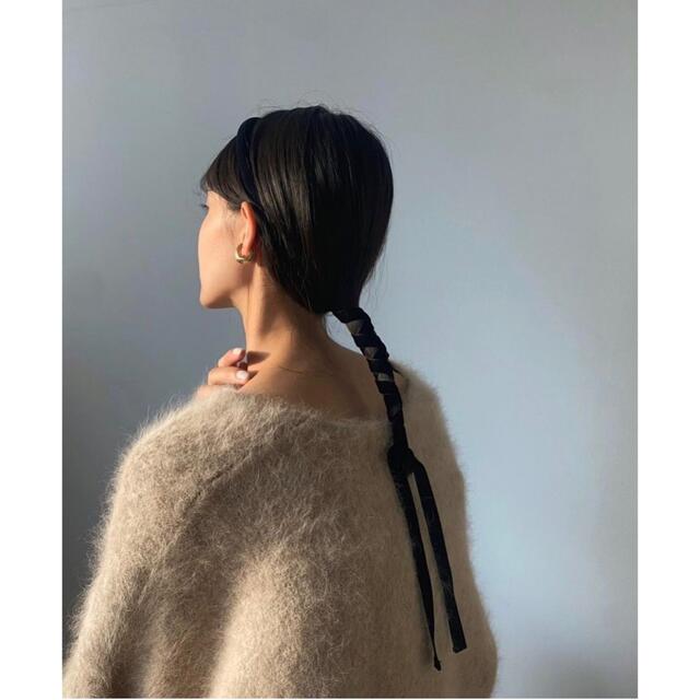 ヘアアクセサリーCLANE カチューシャ　NARROW HAIR BAND ブラック