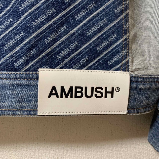 AMBUSH(アンブッシュ)のambush upcycled denim メンズのジャケット/アウター(Gジャン/デニムジャケット)の商品写真