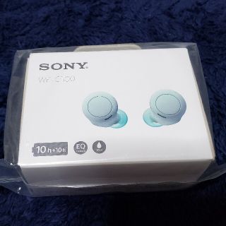 ソニー(SONY)のSONY フルワイヤレスイヤホン WF-C500GZ マイク対応 アイスグリーン(ヘッドフォン/イヤフォン)