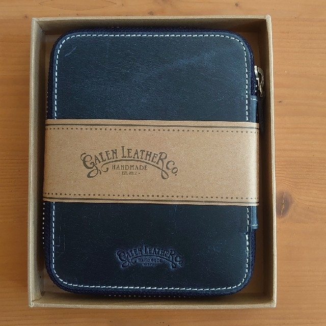 Galen Leather レザーラウンドジップ10本差しペンケース Galen Leather レザーラウンドジップ10本差しペンケース
