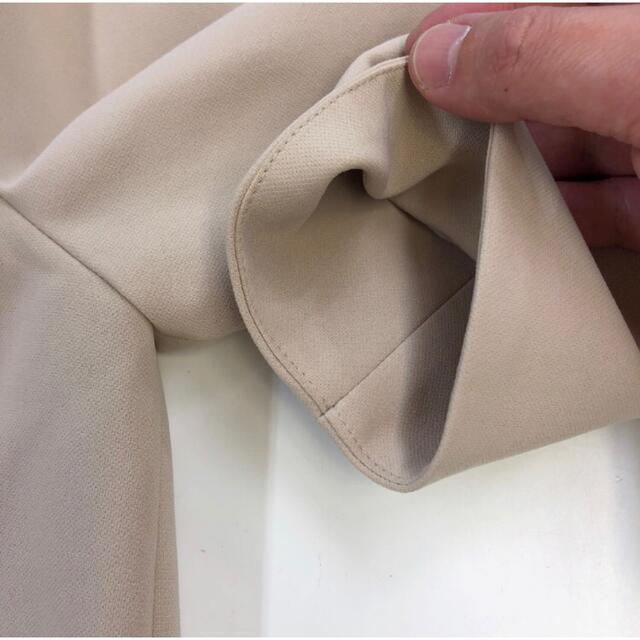 美品 TONAL ストレッチ ノーカラーガウンコート(38) 4