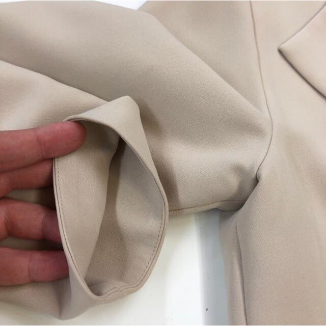 美品 TONAL ストレッチ ノーカラーガウンコート(38) 5