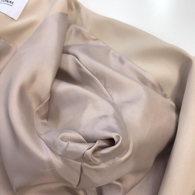 美品 TONAL ストレッチ ノーカラーガウンコート(38) 6
