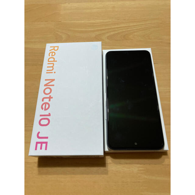 Xiaomi Redmi Note 10 JE XIG02 クロームシルバー - スマートフォン本体