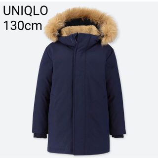 ユニクロ(UNIQLO)のstk様専用/130cm ユニクロ ウォームパデットコート防寒コート ジャケット(ジャケット/上着)