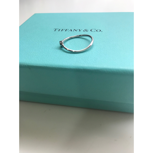 Tiffany ティファニーリング ウェーブシングルロウの通販 by むぎ