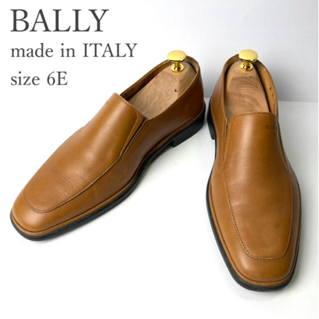 BALLY Uチップドレスシューズ スリッポン イタリア製 ソフトレザー