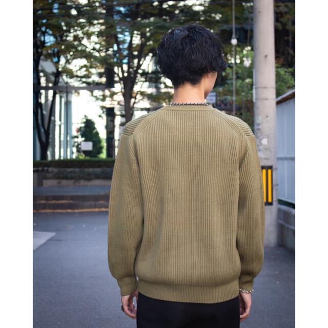 BATONER リブクルー ニット RIB CREW NECK 20AW - www.sorbillomenu.com