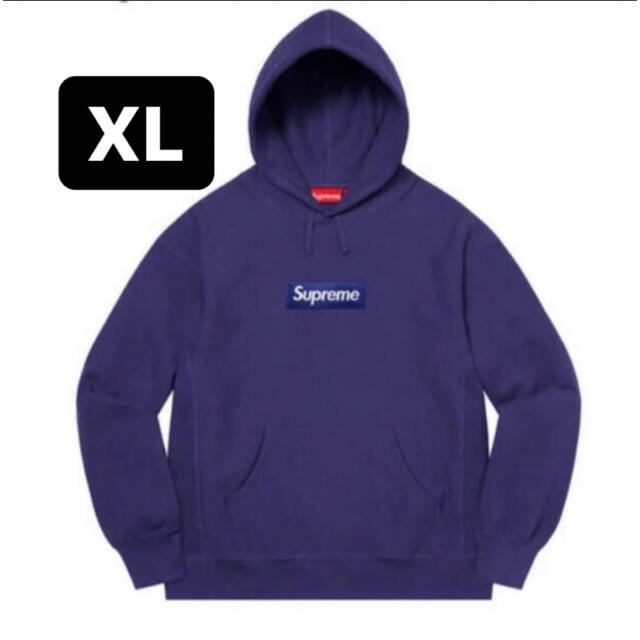 【XLサイズ】Supreme BOX LOGO Washed Navy