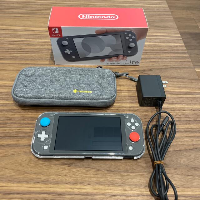 【おトク】 Nintendo 箱カバーケースあり Liteグレー Switch Nintendo - Switch 家庭用ゲーム機本体