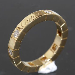 カルティエ(Cartier)のカルティエ ラニエール ハーフ ダイヤ リング size49 K18 3847A(リング(指輪))