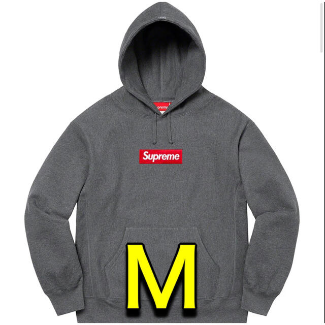 Supreme 2017AW Box Logo Hooded Sweatshirt シュプリーム ボックスロゴフーデッドスウェットシャツ プルオーバーパーカー ブラック サイズM【220613】【新古品】【me04】