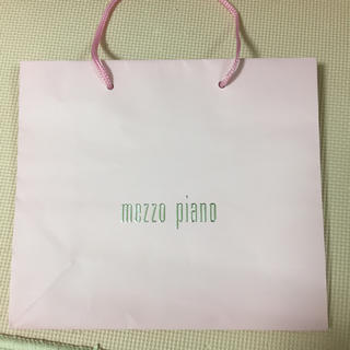 メゾピアノ(mezzo piano)のメゾピアノ ショップ袋(ショップ袋)