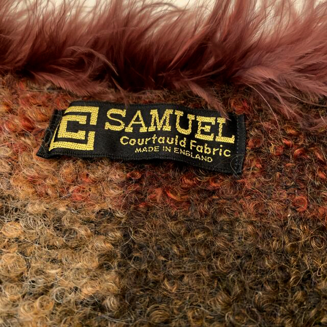 SAMUEL ファー付ストール レディースのファッション小物(マフラー/ショール)の商品写真