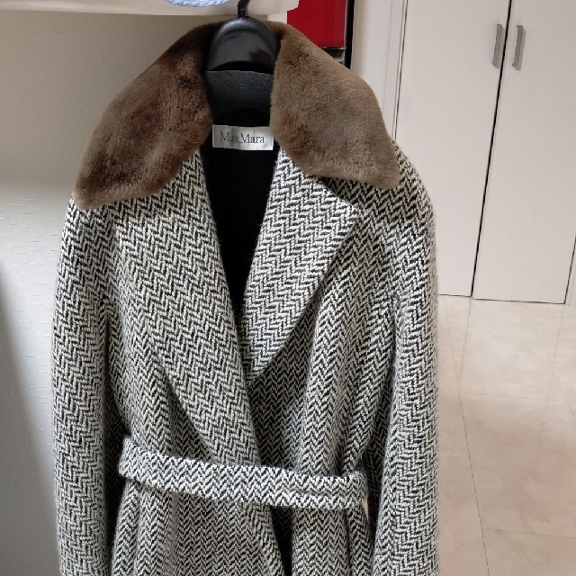 Max Mara マックスマーラ ツイード コート アウター