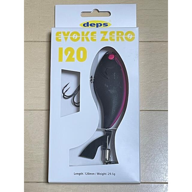 08 送料無料 deps EVOKE ZERO 120 ビジブルブラック 新品