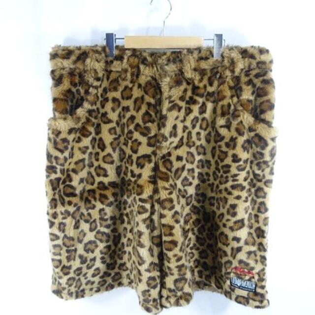 BUTTSTAIN! FAKE FUR LEOPARD SHORTバッドステイン