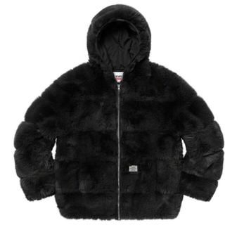 シュプリーム(Supreme)のSupreme WTAPS Faux Fur Hooded Jacket  S(ブルゾン)